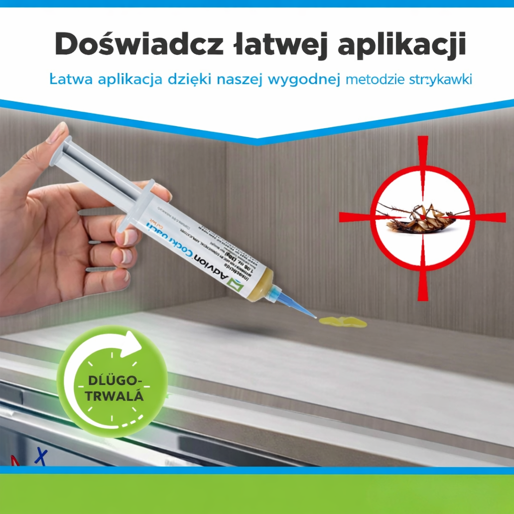 Środek Na Karaluchy Żel Zwalczanie Szkodników Domowych