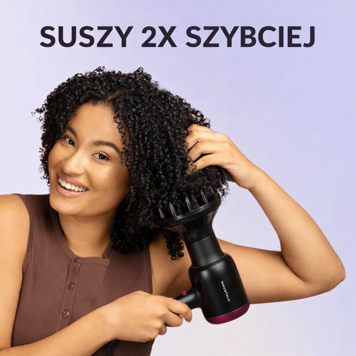Suszarka Włosów Jonizująca Składana Mocna Domu Salonu 3