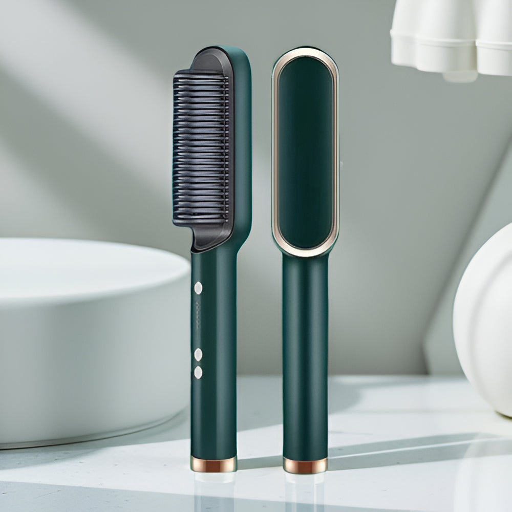 Ion Hair Straightening Brush Electric Hair Styling