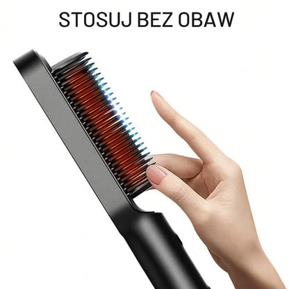Ion Hair Straightening Brush Electric Hair Styling