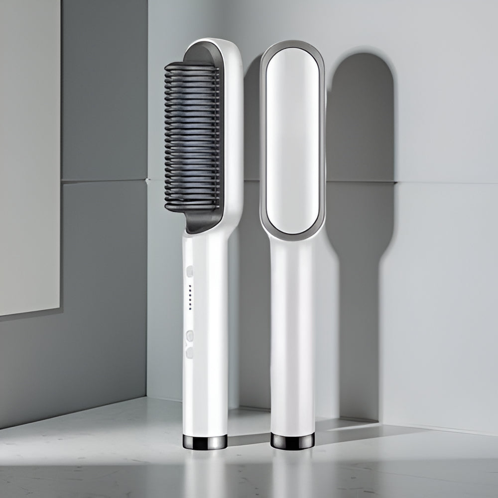 Ion Hair Straightening Brush Electric Hair Styling