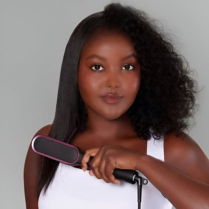 Ion Hair Straightening Brush Electric Hair Styling