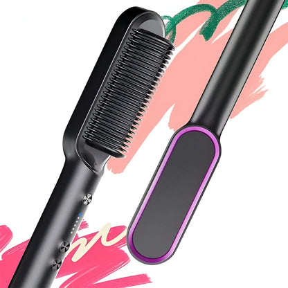 Ion Hair Straightening Brush Electric Hair Styling