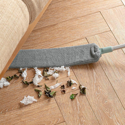 Telescopic Microfiber Dust Brush for Cleaning Furniture Gaps