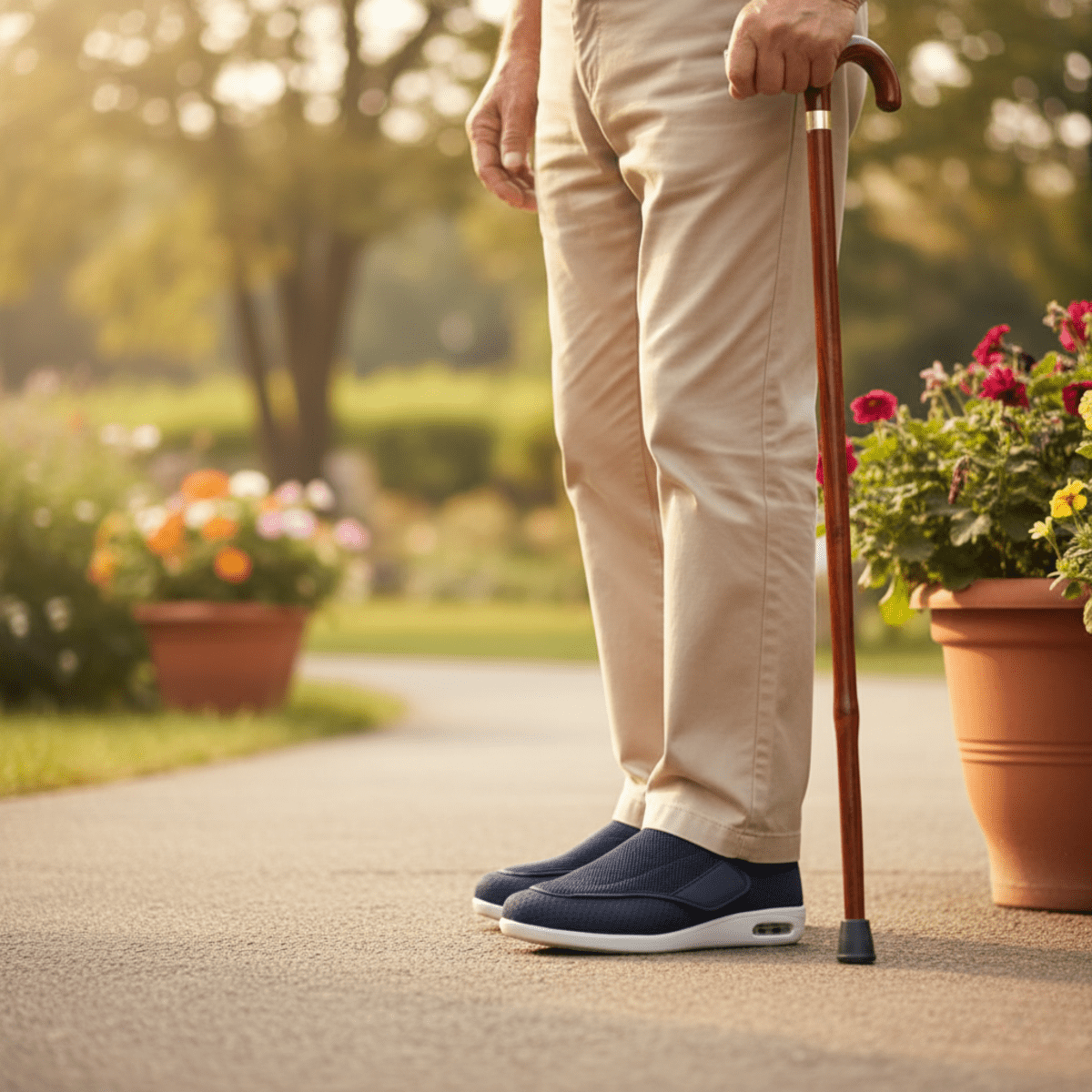 Unisex Obuwie Diabetologiczne Szerokie Piankowe Pamięcią 3