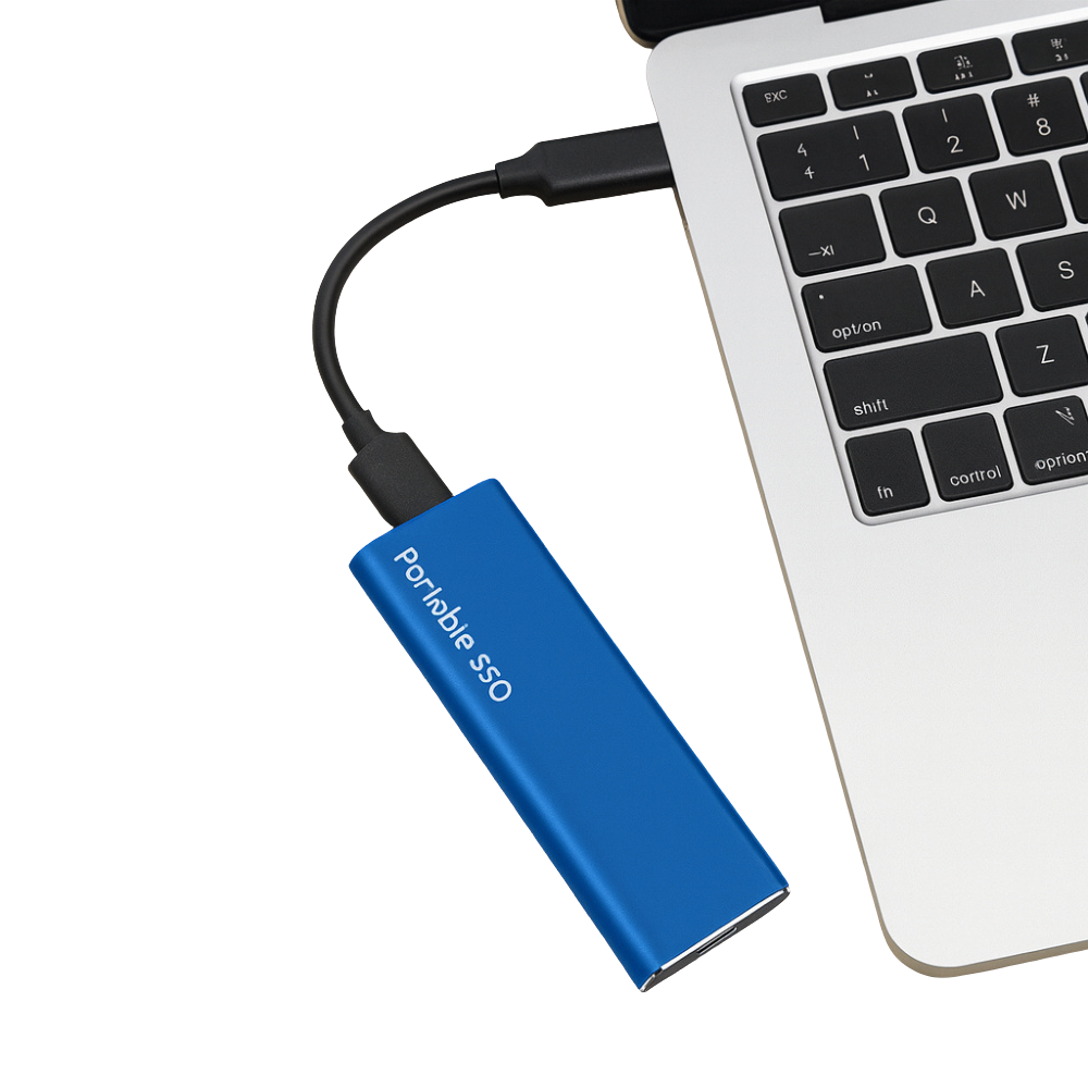 Dysk Zewnętrzny SSD USB-C 4TB Ultraprzenośny Szybki Przesył Danych