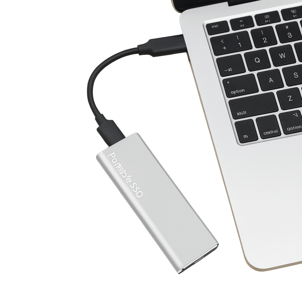 Dysk Zewnętrzny SSD USB-C 4TB Ultraprzenośny Szybki Przesył Danych