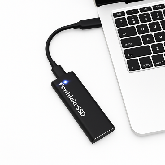 Dysk Zewnętrzny SSD USB-C 4TB Ultraprzenośny Szybki Przesył Danych