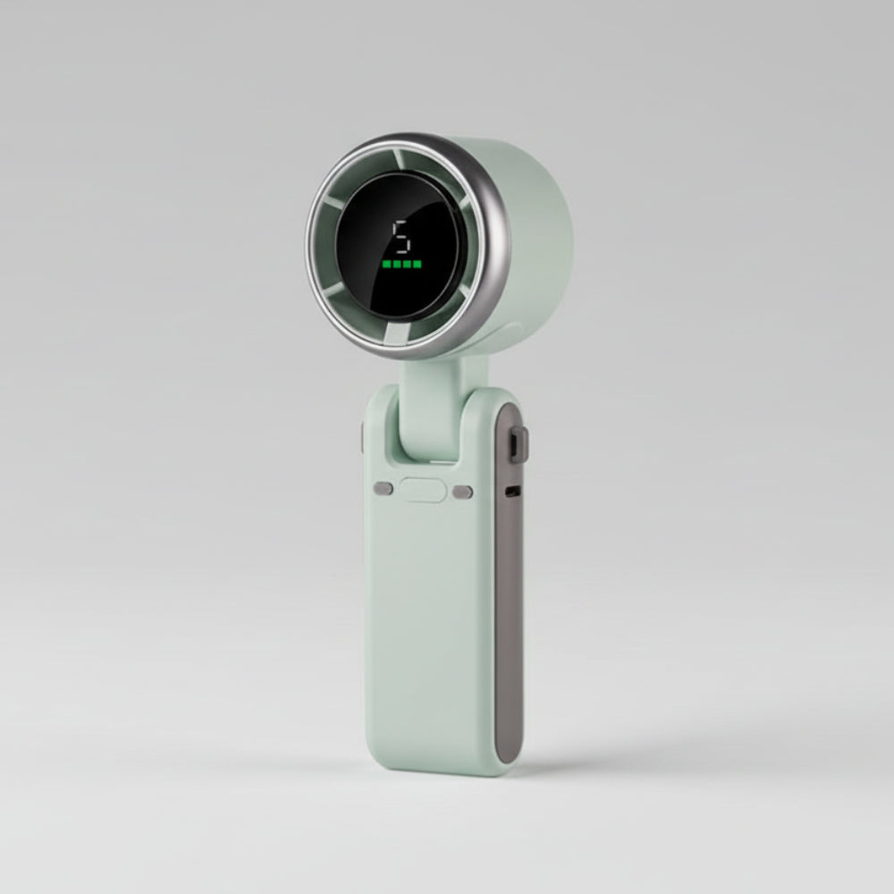 Wentylator Ręczny Przenośny USB Turbo Biurka Kempingu 7