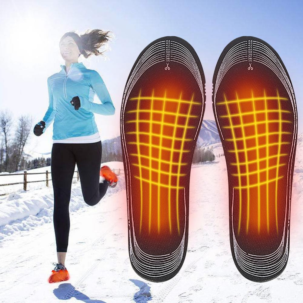 USB Heated Adjustable Winter Shoe Insoles