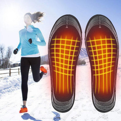 USB Heated Adjustable Winter Shoe Insoles