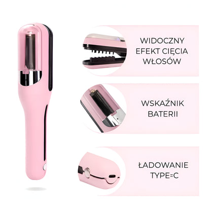 Hair Straightener with Automatic Cutting and Regeneration