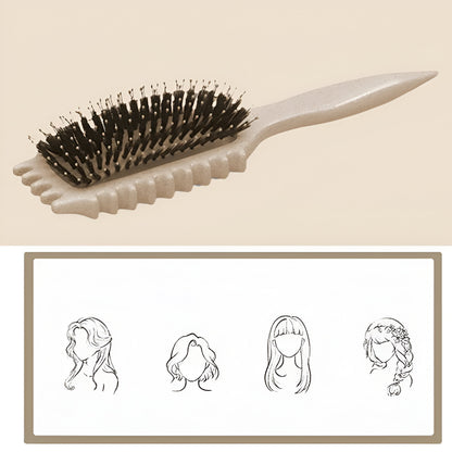Cepillo Anticaída para Cabello para Estilizar y Definir Rizos