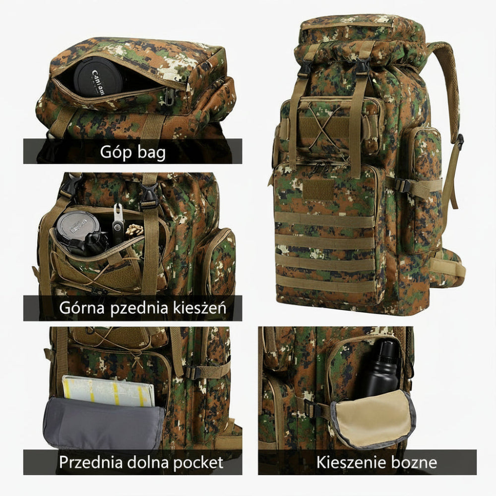 Wojskowy taktyczny plecak miejski 2