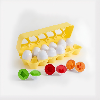 Educational Toy Eggs Shape Matching for Children