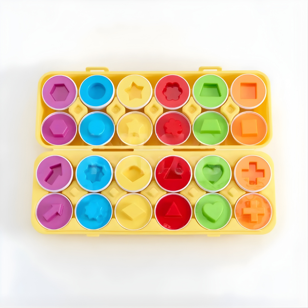 Educational Toy Eggs Shape Matching for Children