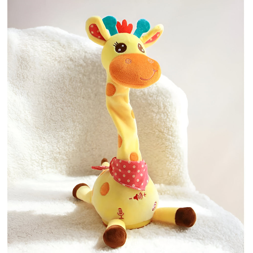 Zabawka Interaktywna Pluszowa Żyrafa Mówiąca Tańcząca Dzieci
