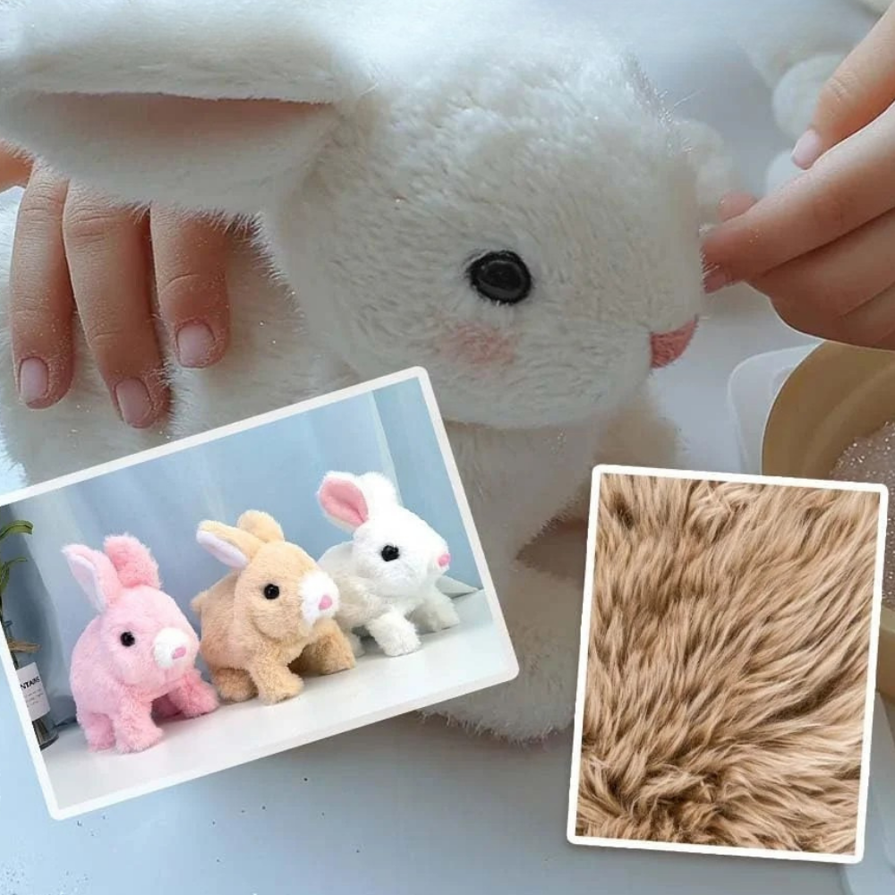 Interactive Plush Realistic Moving Rabbit Toy