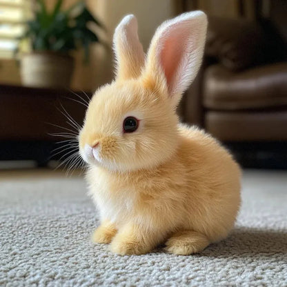 Interactive Plush Realistic Moving Rabbit Toy