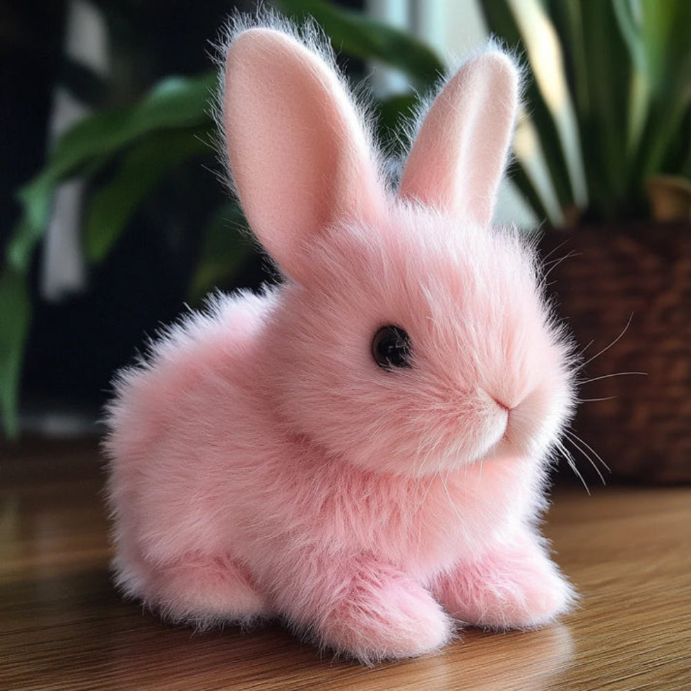 Interactive Plush Realistic Moving Rabbit Toy