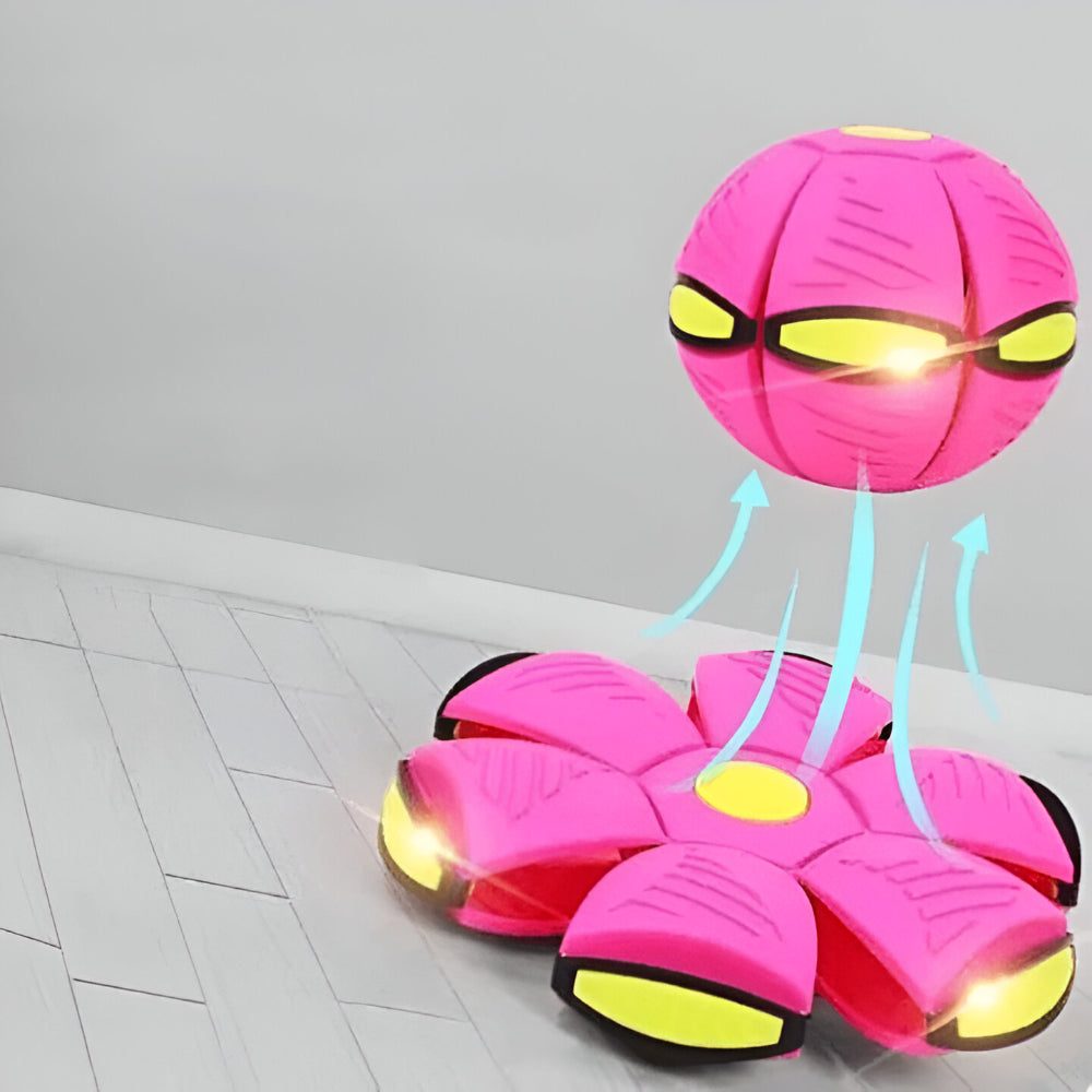 Zabawka Psa Interaktywna Latająca Piłka Talerz do Zabawy