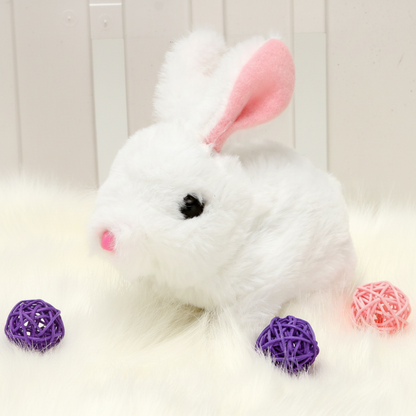 Interactive Toy Plush Rabbit Movements Sounds Children