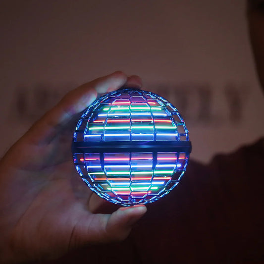 Zabawka LED Flying Orb sterowana ręcznie piłka bumerangowa 1