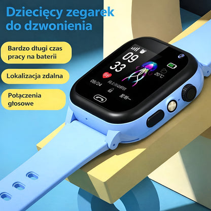 Zegarek Dziecięcy Smartwatch GPS Wideorozmowy Kamera