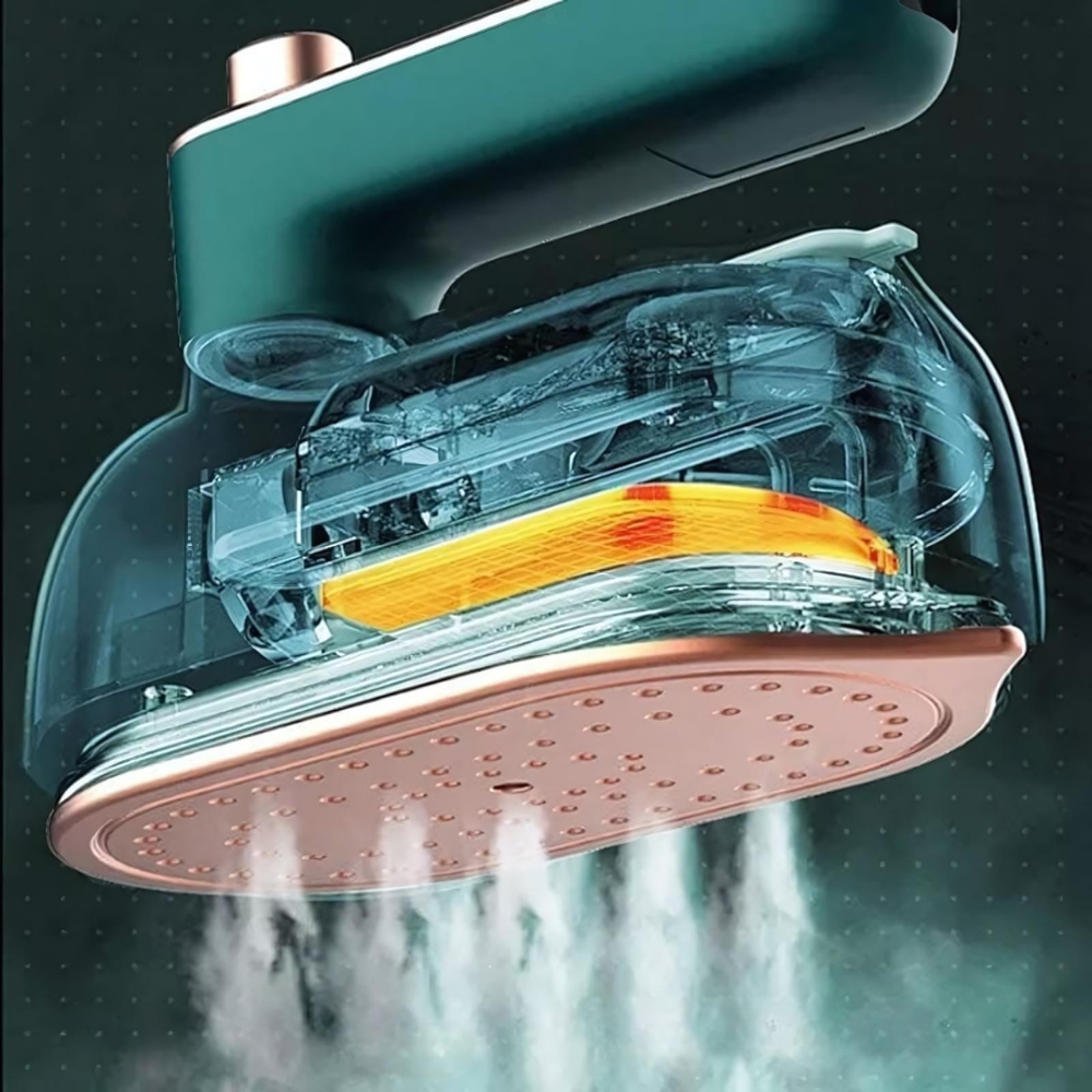 Ferro da Stiro a Vapore Portatile Mini Stiratore per Abiti da Viaggio