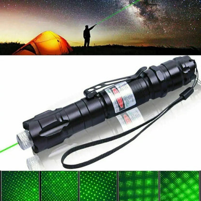 Zielony Wskaźnik Laserowy Długiego Zasięgu Aluminiowy Taktyczny