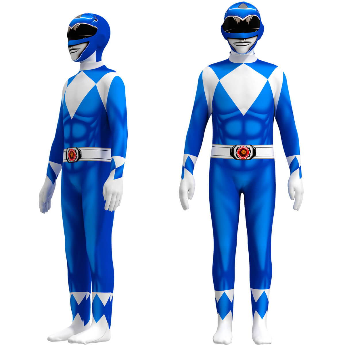 Superheld Kinderkostüm Stretch-Polyester Cosplay Jumpsuit mit Maske - Image 7