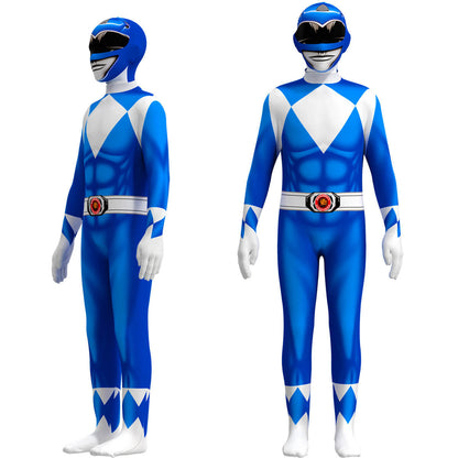 Superheld Kinderkostüm Stretch-Polyester Cosplay Jumpsuit mit Maske - Image 7