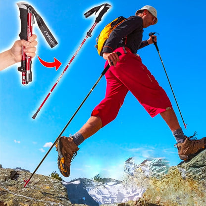 Foldable Telescopic Hiking Trekking Poles