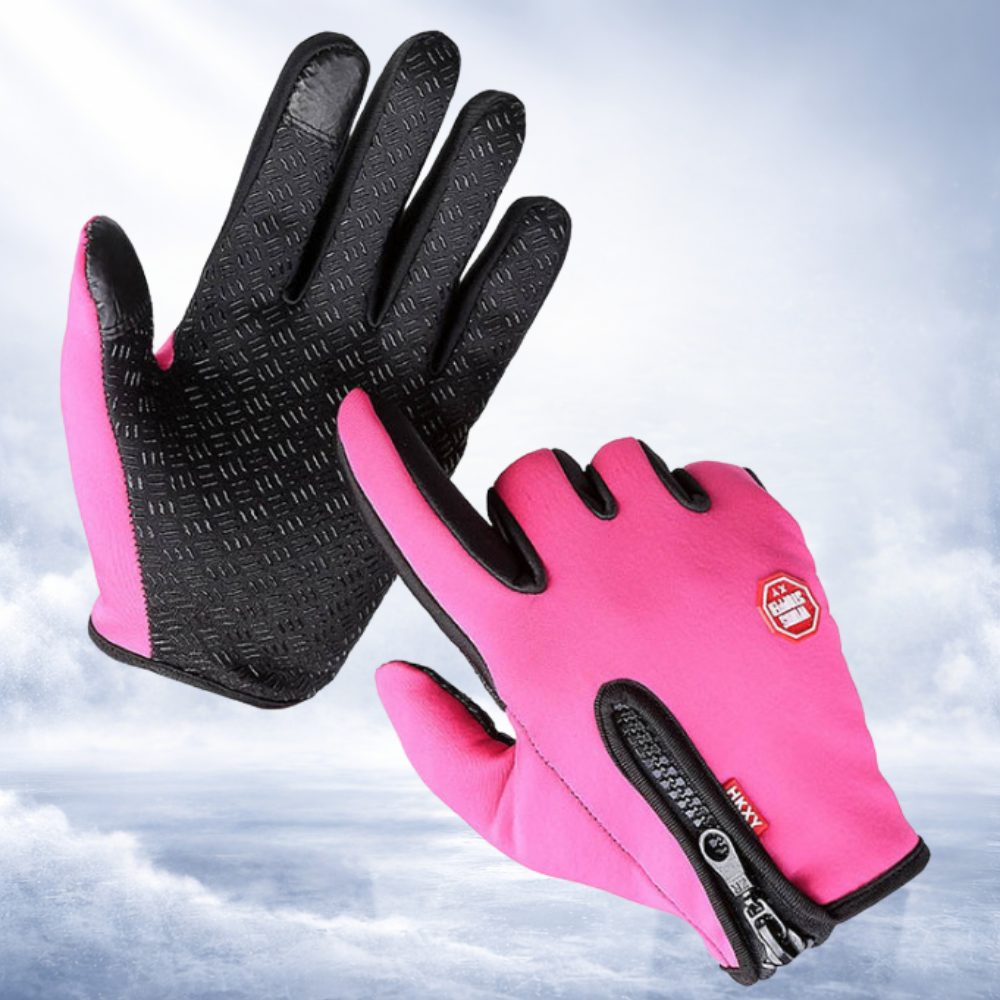 Zimowe Rękawice Podgrzewane Dotykowe Sportowe Termiczne