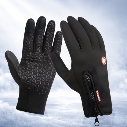 Zimowe Rękawice Podgrzewane Dotykowe Sportowe Termiczne