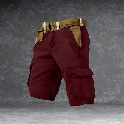 Men's Cargo Hiking Shorts Breathable Pockets Outdoor