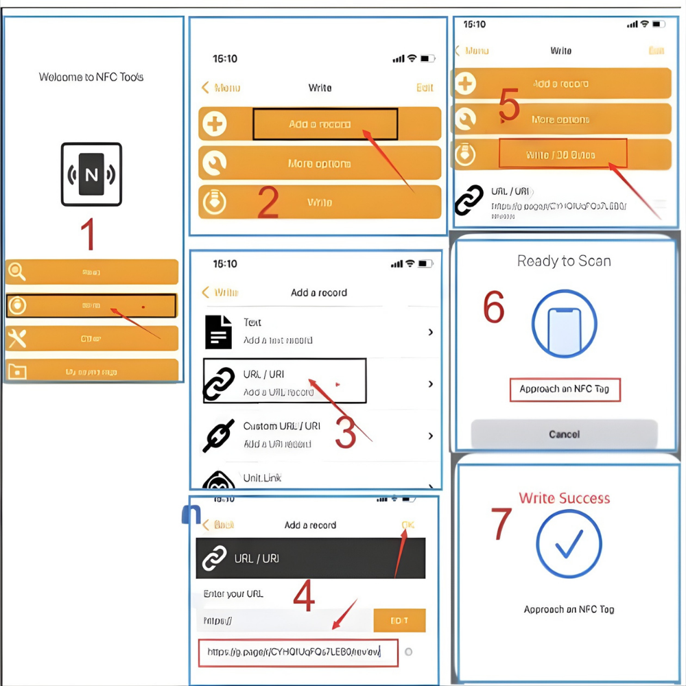 Targhetta NFC Recensioni Google Supporto Opinioni Clienti Azienda