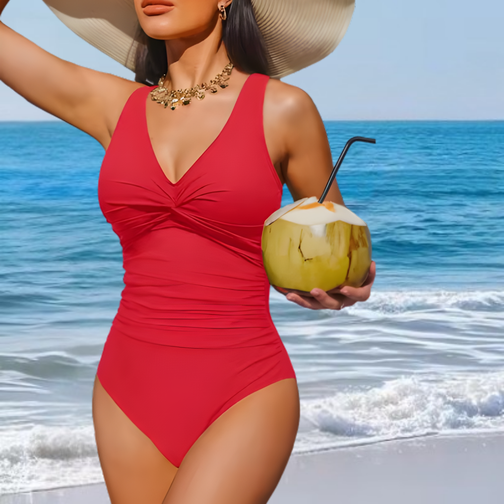 Strój Kąpielowy Damski Jednoczęściowy Modelujący Push Up