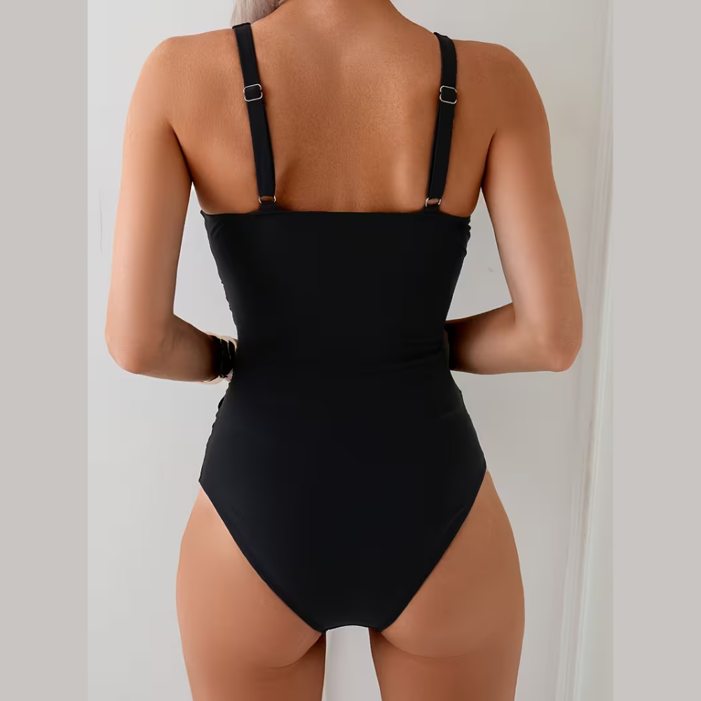 Women's One-Piece Swimsuit Shaping Silhouette