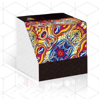 Cubo Magnético Transformable Rompecabezas Educativo 3D