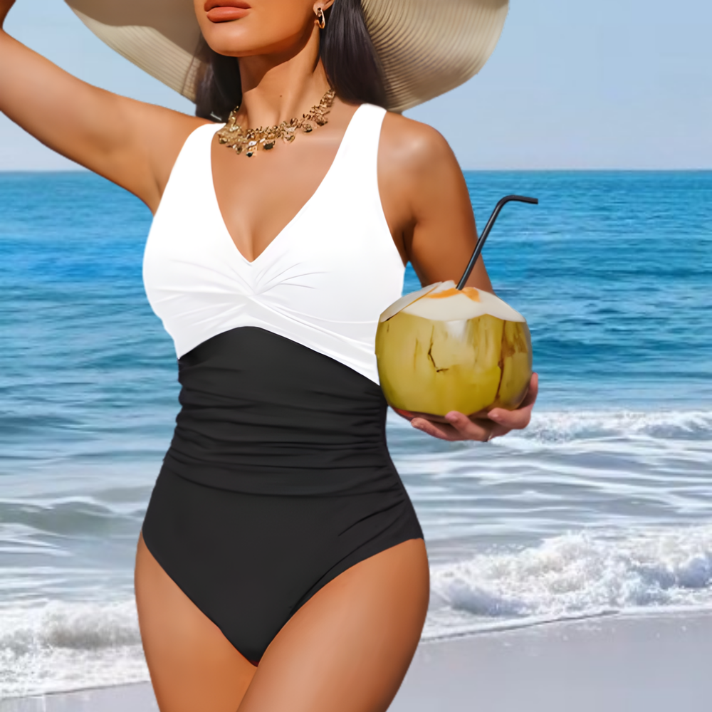 Strój Kąpielowy Damski Jednoczęściowy Modelujący Push Up