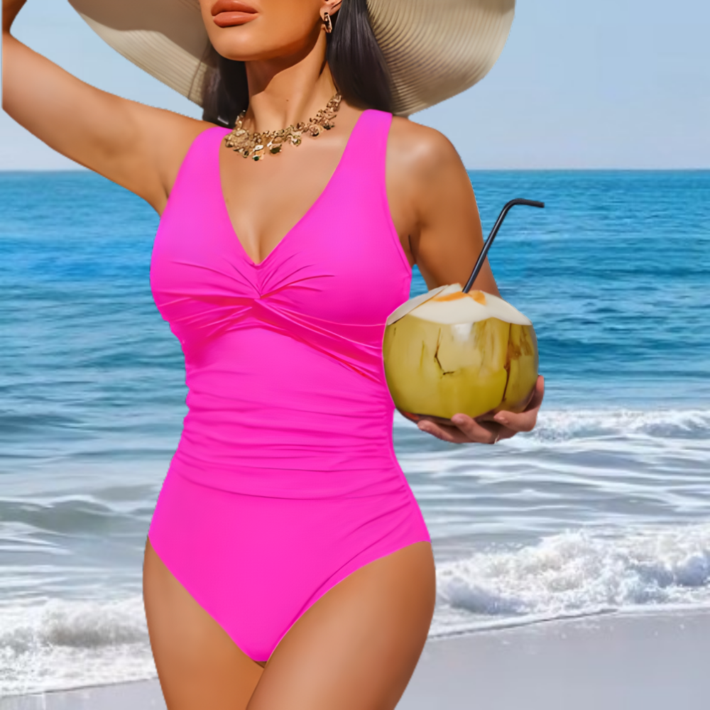 Strój Kąpielowy Damski Jednoczęściowy Modelujący Push Up