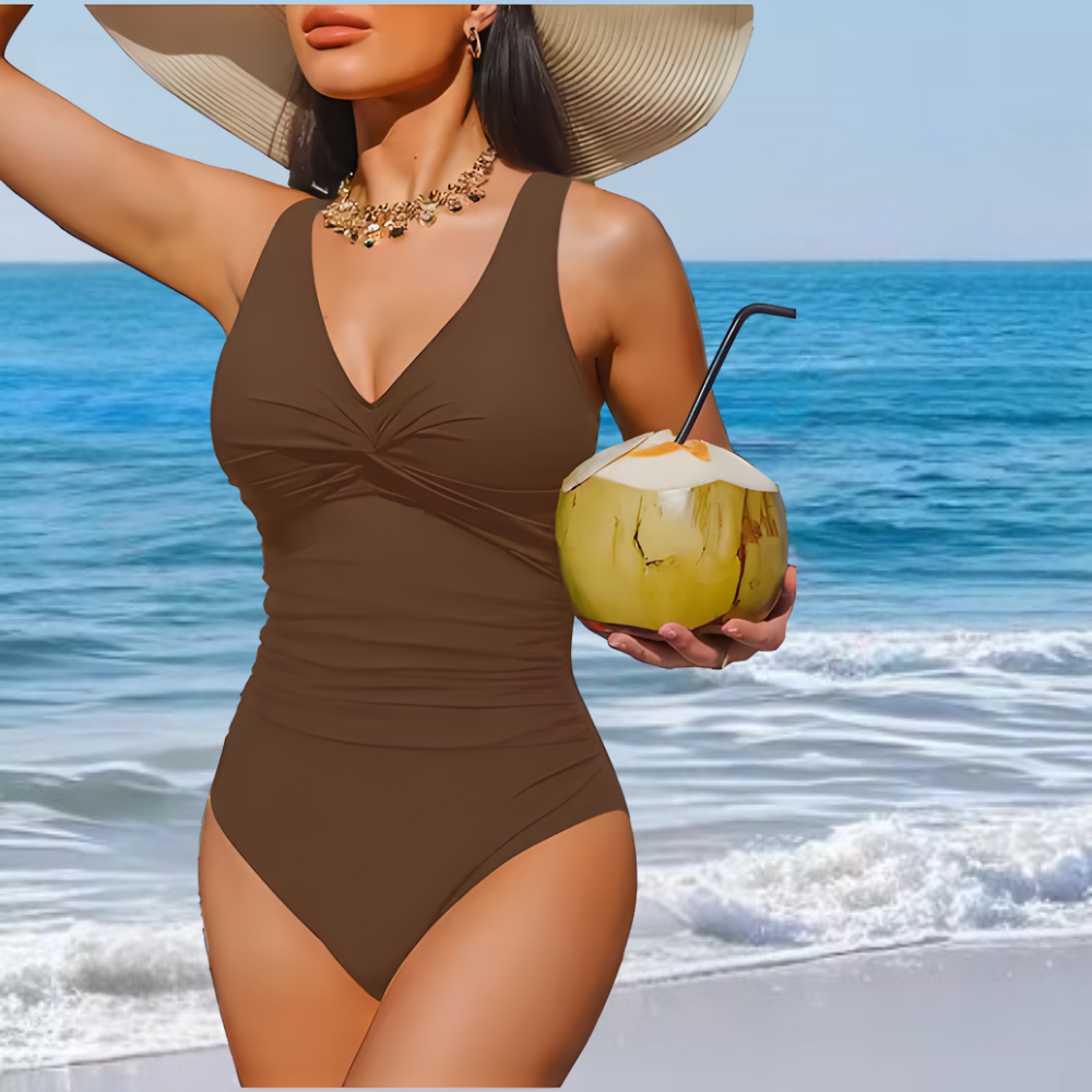 Strój Kąpielowy Damski Jednoczęściowy Modelujący Push Up