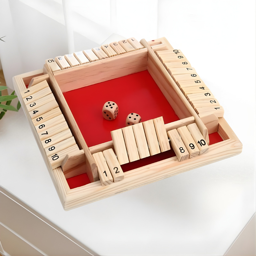 Wooden Educational Mathematical Board Game Family Game