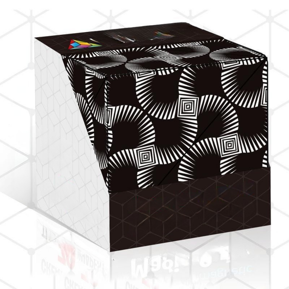 Cubo Magnético Transformable Rompecabezas Educativo 3D
