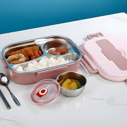 Food Container Thermal Lunch Box Stainless Steel Hiking