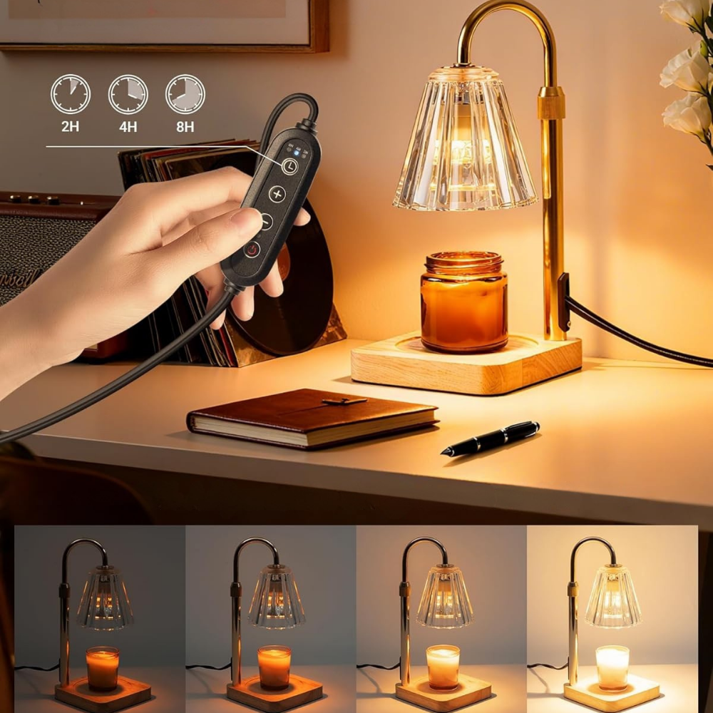 Table Lamp Candle Warmer Light Adjustment Mothers Day