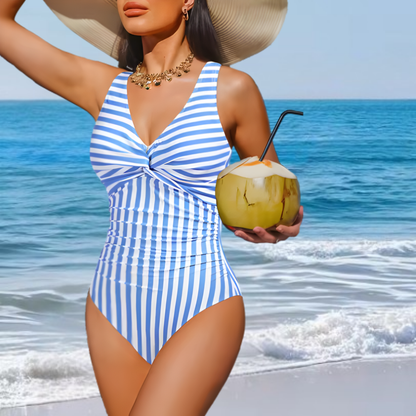 Strój Kąpielowy Damski Jednoczęściowy Modelujący Push Up