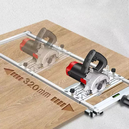 Adjustable Precision Steel Wood Cutting Guide