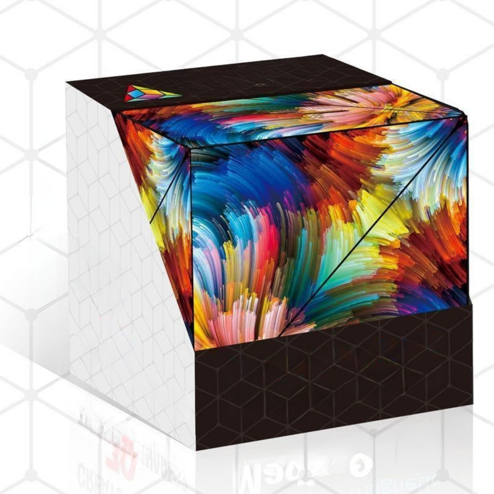 Cubo Magnético Transformable Rompecabezas Educativo 3D